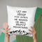 Let Him Sleep Throw Pillow By Little Pitti