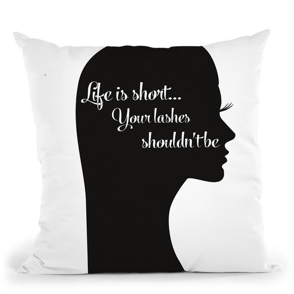 Life Isort Throw Pillow By Little Pitti