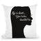 Life Isort Throw Pillow By Little Pitti
