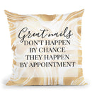 Nail Appointment Throw Pillow By Little Pitti