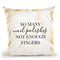 So Many Nail Polishes Throw Pillow By Little Pitti