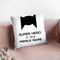 Super Hero Throw Pillow By Little Pitti