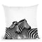 Zebras Throw Pillow By Little Pitti