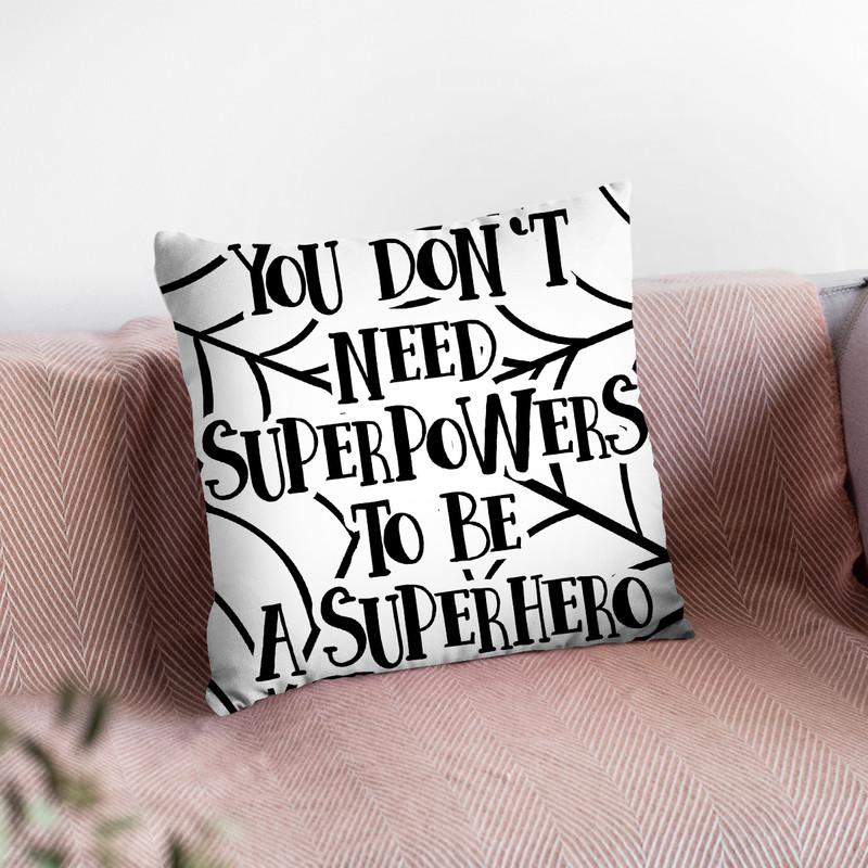 Super Powers Throw Pillow By Little Pitti