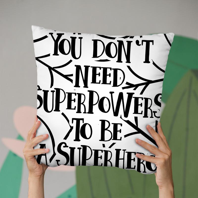 Super Powers Throw Pillow By Little Pitti