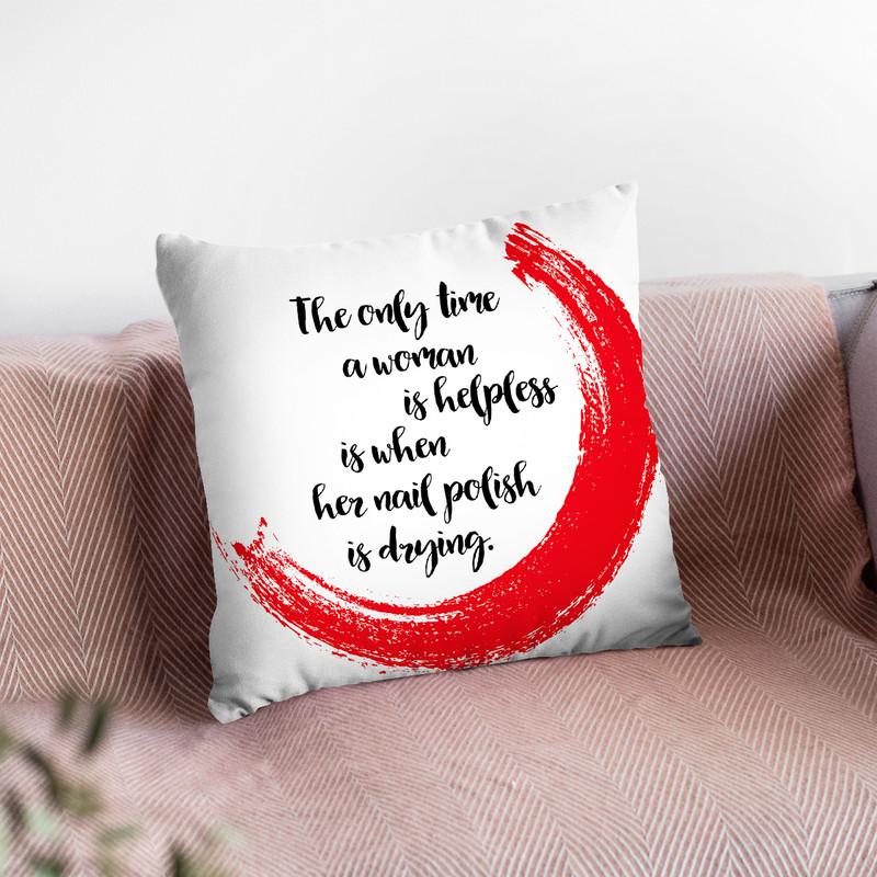 The Only Time Throw Pillow By Little Pitti