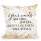 Your Nails Throw Pillow By Little Pitti