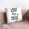 A World Withoud Dogs Would Be A Mistake Throw Pillow By Little Pitti