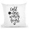 Cold Nose Warm Heart Throw Pillow By Little Pitti