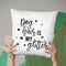 Dog Hair Is My Glitter Throw Pillow By Little Pitti