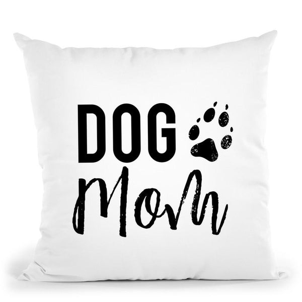 Dog Mom Throw Pillow By Little Pitti