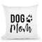 Dog Mom Throw Pillow By Little Pitti
