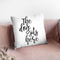 The Dog Sits Here Throw Pillow By Little Pitti