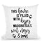 This Home Is Filled With Kisses Wagging Tails Wet Noses And Love Throw Pillow By Little Pitti
