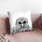 Baby Owl Bw Throw Pillow By Little Pitti