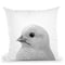 Chick Bw Throw Pillow By Little Pitti