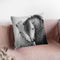 Horse2 Bw Throw Pillow By Little Pitti