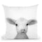 Lamb Bw Throw Pillow By Little Pitti