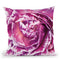 Ranunculus Abstract Iv Color Throw Pillow By Laura Marshall