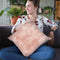 World Traveler Pattern Xviia Throw Pillow By Laura Marshall