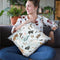 World Traveler Pattern Xv Throw Pillow By Laura Marshall