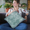 World Traveler Pattern Xiva Throw Pillow By Laura Marshall