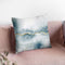 Flow With Gold Iii Throw Pillow By Laura Marshall