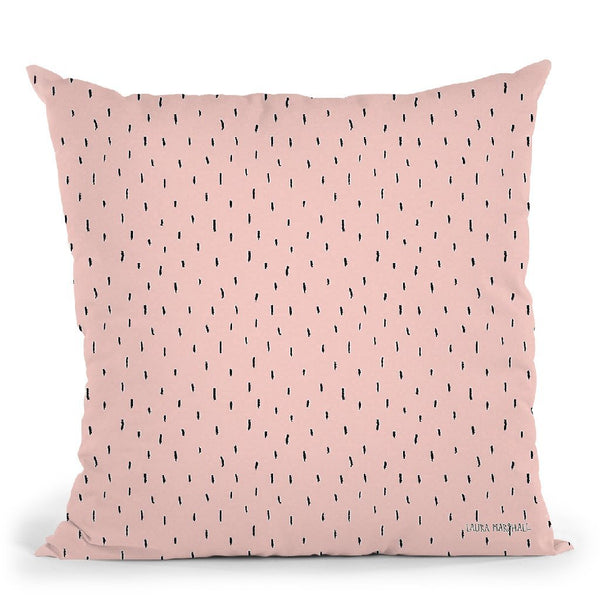 Sweet Paris Pattern Vb Throw Pillow By Laura Marshall