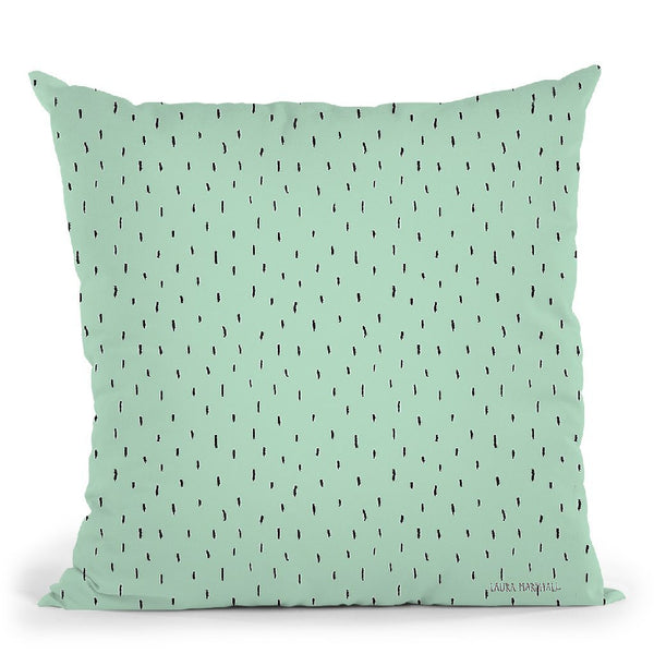 Sweet Paris Pattern Vc Throw Pillow By Laura Marshall
