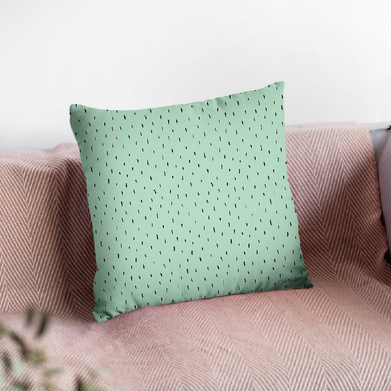 Sweet Paris Pattern Vc Throw Pillow By Laura Marshall