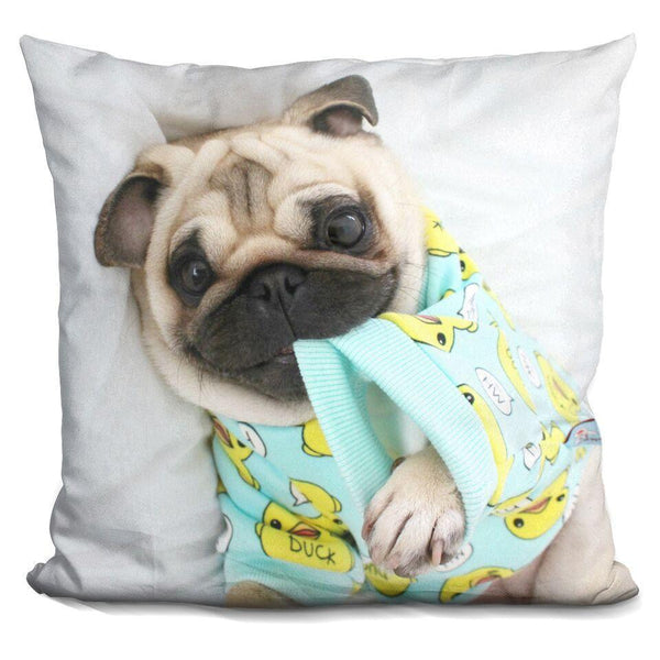 Lou Lou Flirty Pjsuare Throw Pillow
