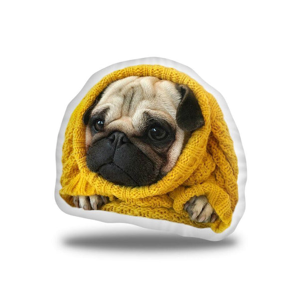 Lou Lou Oversized Yellow Sweater Throw Pillow