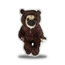Lou Lou Teddy Bear Throw Pillow