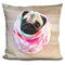 Lou Lou Tie Dye Snuggle Buguare Throw Pillow