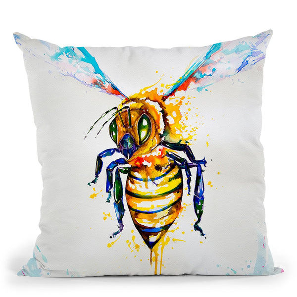 Colmena Throw Pillow By Marc Allante