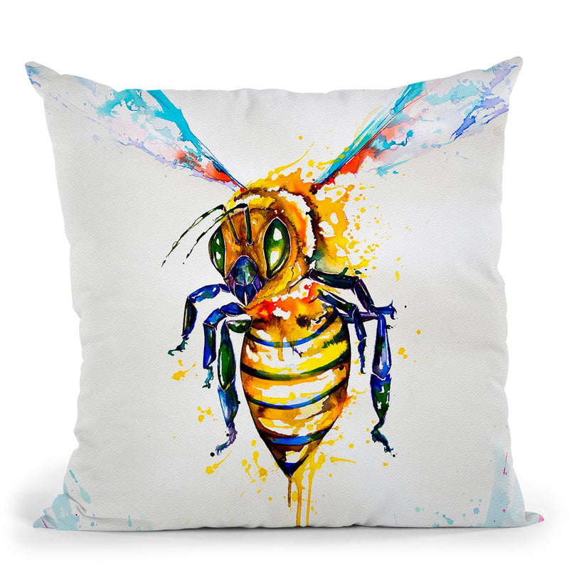 Colmena Throw Pillow By Marc Allante