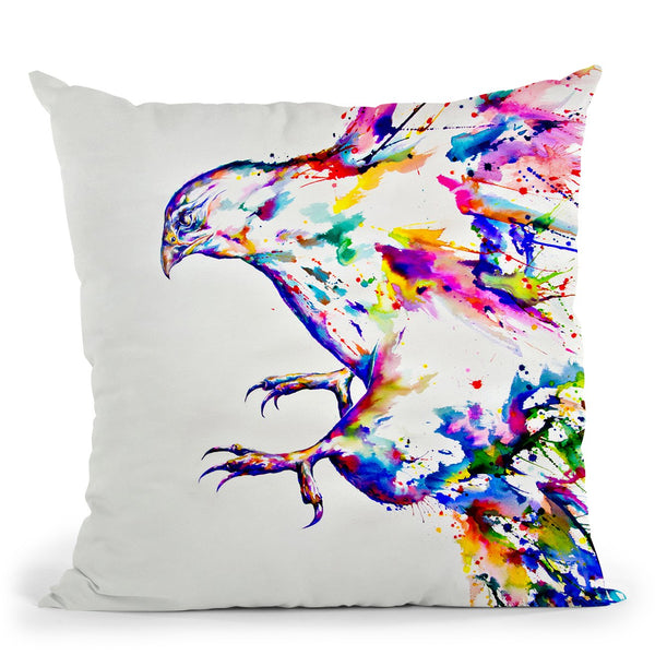 Descent Throw Pillow By Marc Allante