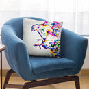 Descent Throw Pillow By Marc Allante