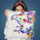 Descent Throw Pillow By Marc Allante