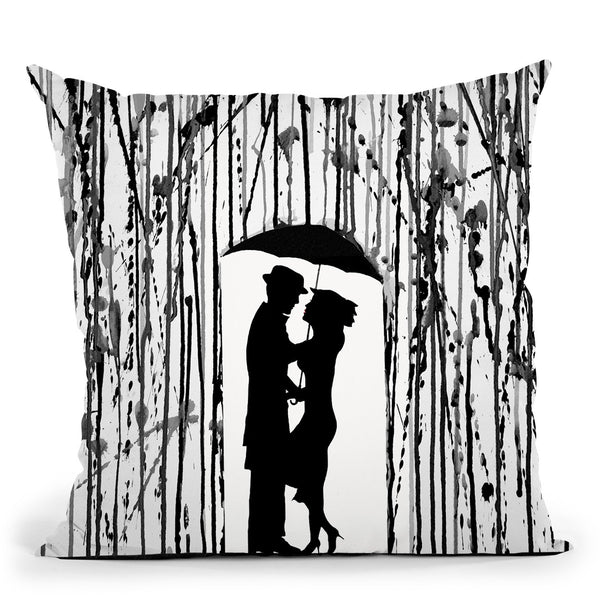 Film Noir Throw Pillow By Marc Allante