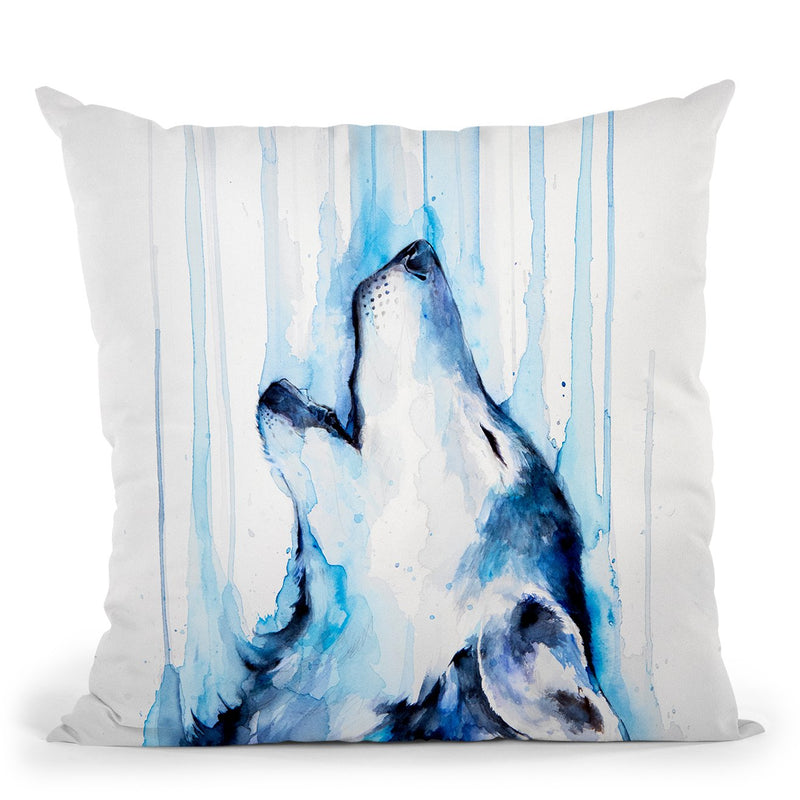 Howl Throw Pillow By Marc Allante