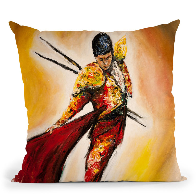 Matador Throw Pillow By Marc Allante