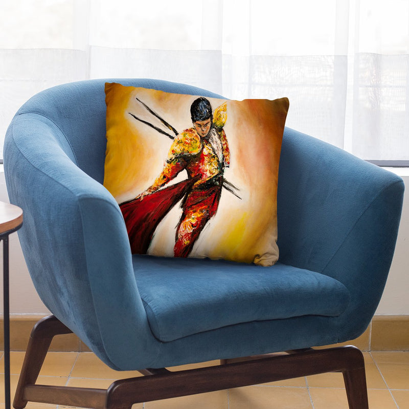 Matador Throw Pillow By Marc Allante