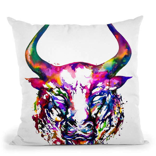Philosopher Throw Pillow By Marc Allante