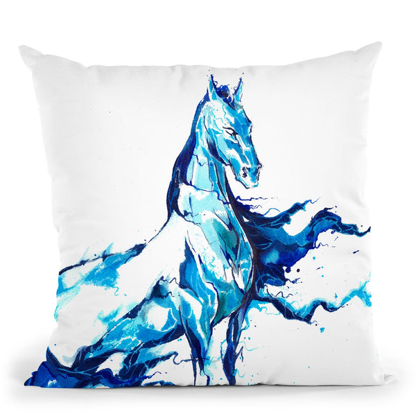 Poseidon Throw Pillow By Marc Allante