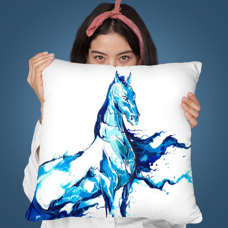 Poseidon Throw Pillow By Marc Allante