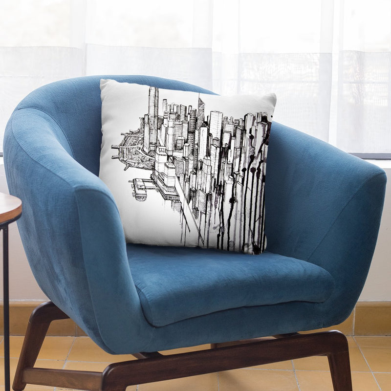 Reclaimed Throw Pillow By Marc Allante