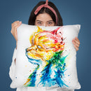 Regal Throw Pillow By Marc Allante