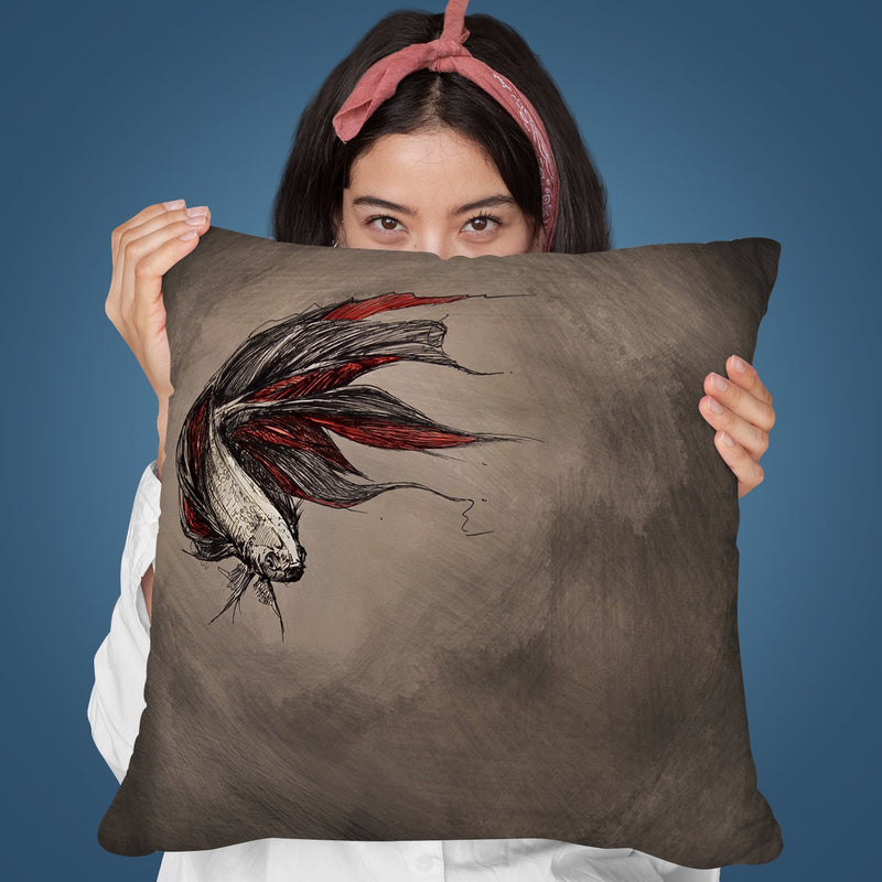 Samsara Throw Pillow By Marc Allante