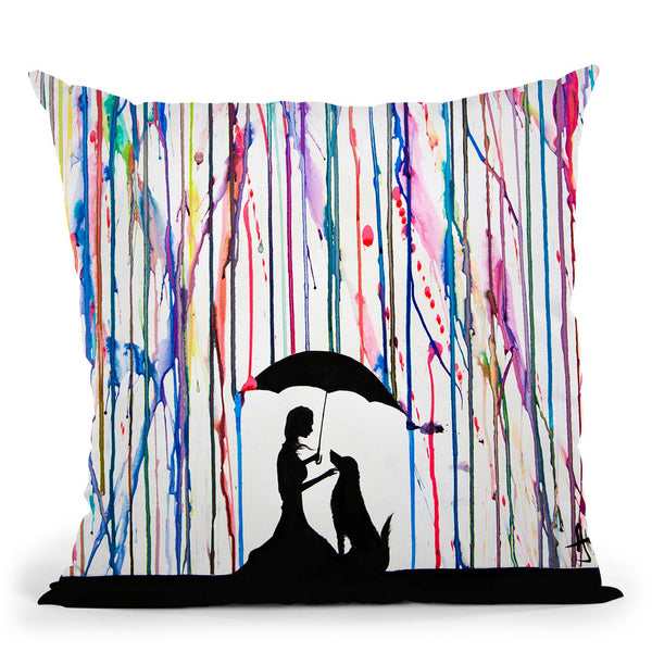 Sempre Throw Pillow By Marc Allante